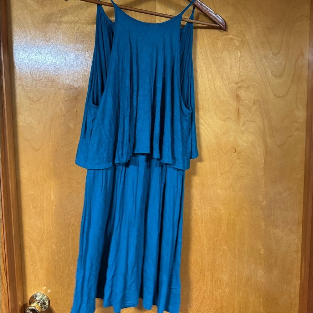American Eagle Outfitters Teal Dress